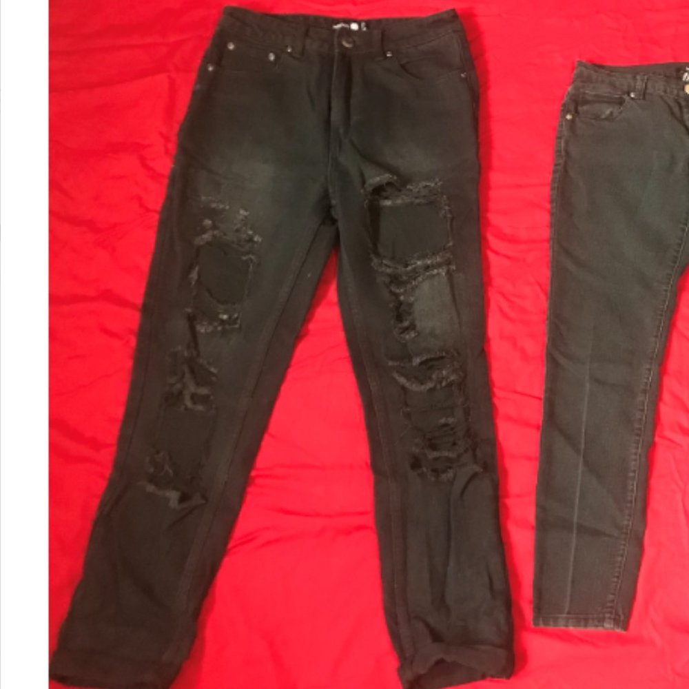 Boohoo Mom Jeans